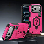六角形アーマー磁気ホルダー付き計量スケールスマホケース、iPhone 17 Pro Max用、iPhone 17 Pro用、iPhone 17用、iPhone Air用、iPhone 16 Pro Max用、iPhone 16 Pro用