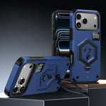 六角形アーマー磁気ホルダー付き計量スケールスマホケース、iPhone 17 Pro Max用、iPhone 17 Pro用、iPhone 17用、iPhone Air用、iPhone 16 Pro Max用、iPhone 16 Pro用