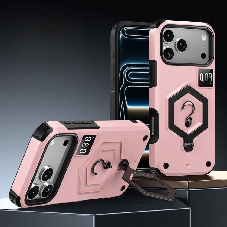 六角形アーマー磁気ホルダー付き計量スケールスマホケース、iPhone 17 Pro Max用、iPhone 17 Pro用、iPhone 17用、iPhone Air用、iPhone 16 Pro Max用、iPhone 16 Pro用