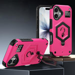 六角形アーマー磁気ホルダー付き計量スケールスマホケース、iPhone 17 Pro Max用、iPhone 17 Pro用、iPhone 17用、iPhone Air用、iPhone 16 Pro Max用、iPhone 16 Pro用