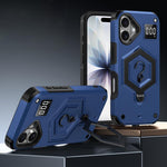 六角形アーマー磁気ホルダー付き計量スケールスマホケース、iPhone 17 Pro Max用、iPhone 17 Pro用、iPhone 17用、iPhone Air用、iPhone 16 Pro Max用、iPhone 16 Pro用
