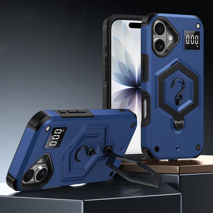 六角形アーマー磁気ホルダー付き計量スケールスマホケース、iPhone 17 Pro Max用、iPhone 17 Pro用、iPhone 17用、iPhone Air用、iPhone 16 Pro Max用、iPhone 16 Pro用