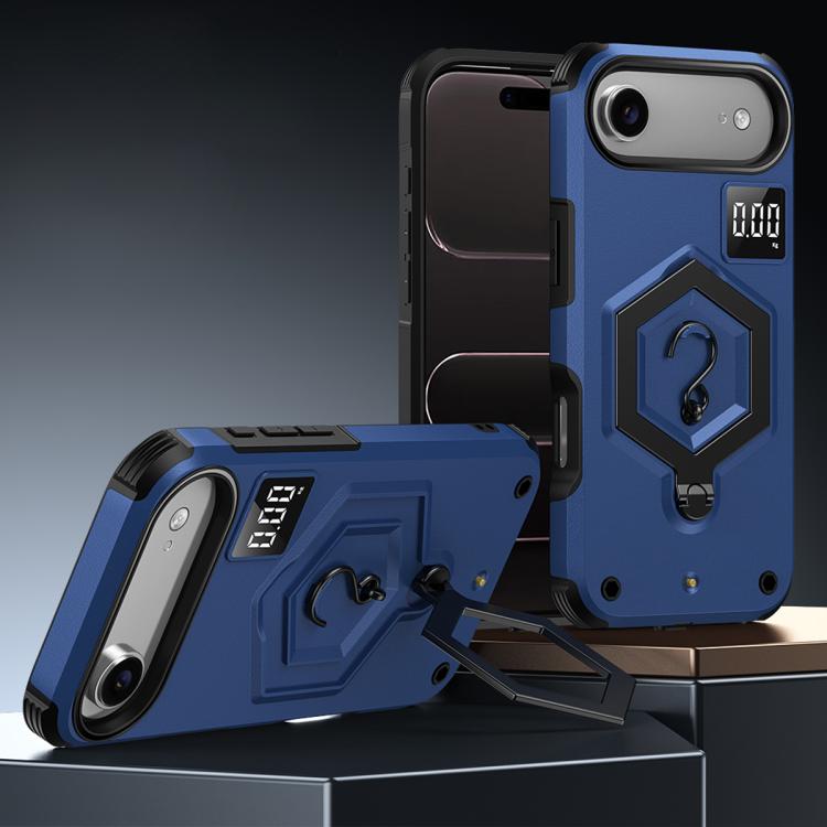 六角形アーマー磁気ホルダー付き計量スケールスマホケース、iPhone 17 Pro Max用、iPhone 17 Pro用、iPhone 17用、iPhone Air用、iPhone 16 Pro Max用、iPhone 16 Pro用