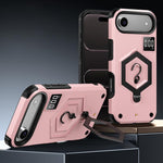 六角形アーマー磁気ホルダー付き計量スケールスマホケース、iPhone 17 Pro Max用、iPhone 17 Pro用、iPhone 17用、iPhone Air用、iPhone 16 Pro Max用、iPhone 16 Pro用