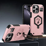 ヘキサゴンアーマー磁気ホルダー付き計量スケールスマホケース、iPhone 16用、iPhone 15 Pro Max用、iPhone 15 Pro用、iPhone 15 Plus用、iPhone 15用、iPhone 14 Plus用