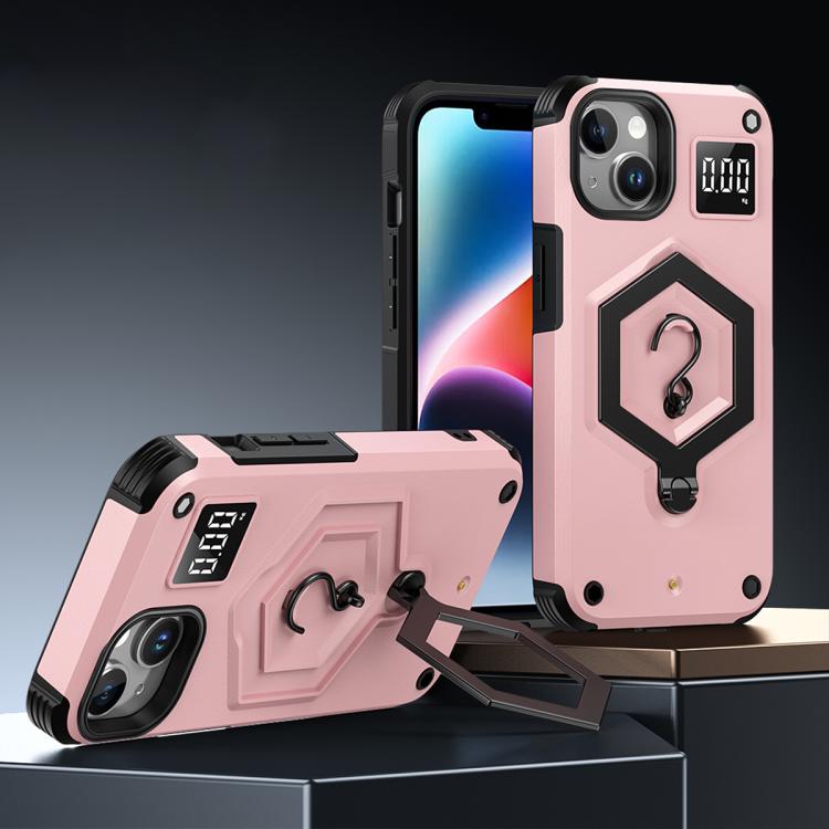 ヘキサゴンアーマー磁気ホルダー付き計量スケールスマホケース、iPhone 16用、iPhone 15 Pro Max用、iPhone 15 Pro用、iPhone 15 Plus用、iPhone 15用、iPhone 14 Plus用
