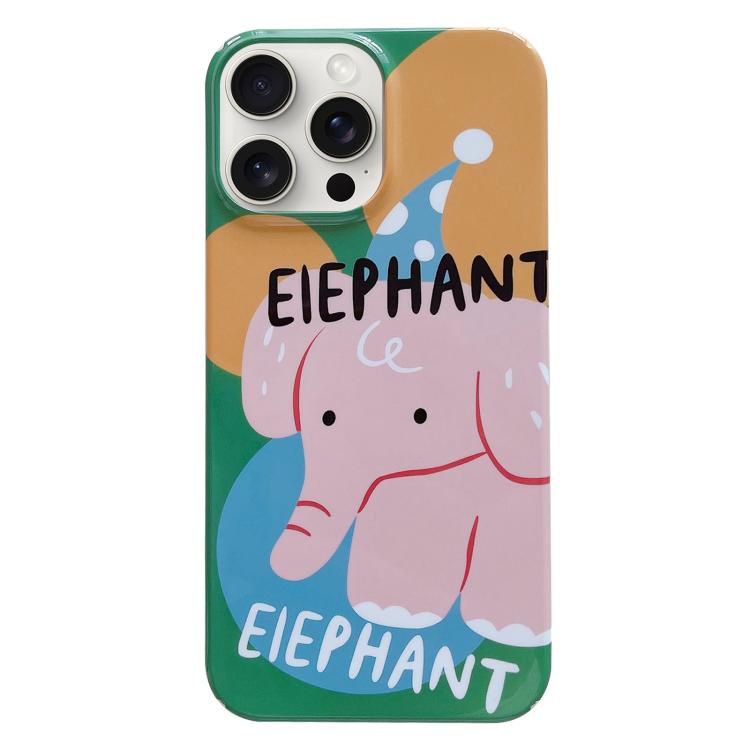 Painted Pattern PC Phone Case, For iPhone 17 Pro