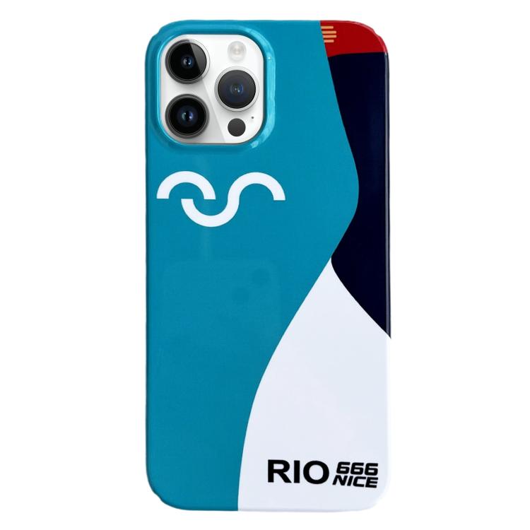 Painted Pattern PC Phone Case, For iPhone 16 Pro