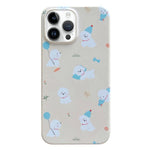 Painted Pattern PC Phone Case, For iPhone 16 Pro