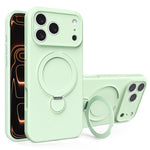 液体シリコンMagSafe対応ホルダースマホケース、iPhone 17 Pro Max用、iPhone 17 Pro用、iPhone 17用、iPhone Air用