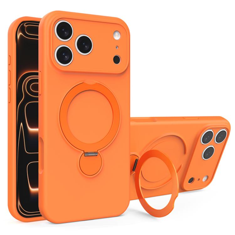 液体シリコンMagSafe対応ホルダースマホケース、iPhone 17 Pro Max用、iPhone 17 Pro用、iPhone 17用、iPhone Air用