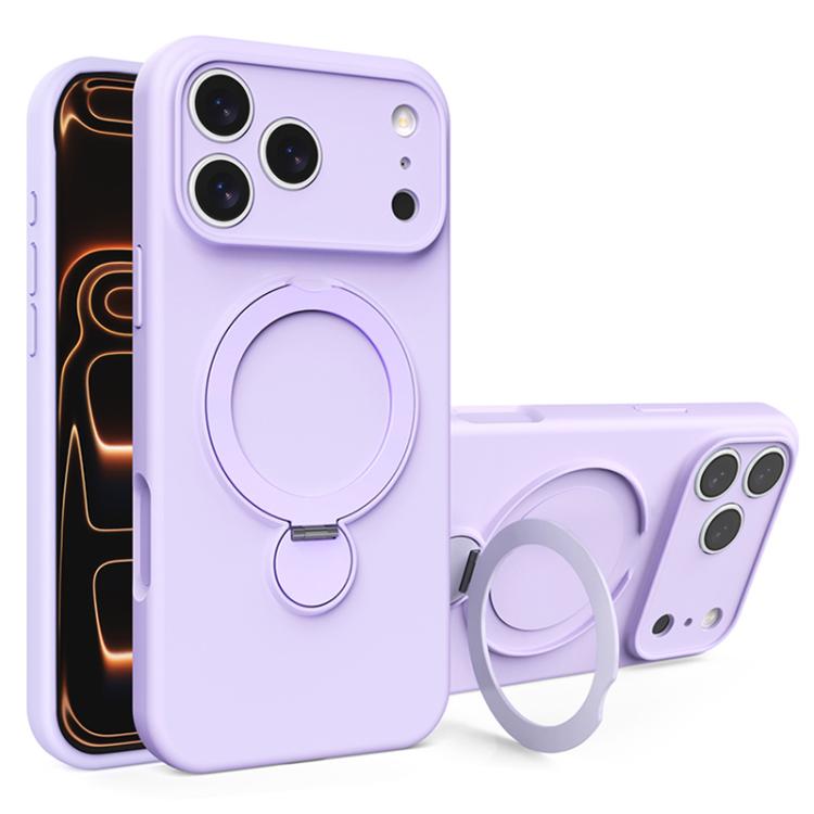 液体シリコンMagSafe対応ホルダースマホケース、iPhone 17 Pro Max用、iPhone 17 Pro用、iPhone 17用、iPhone Air用