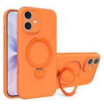液体シリコンMagSafe対応ホルダースマホケース、iPhone 17 Pro Max用、iPhone 17 Pro用、iPhone 17用、iPhone Air用