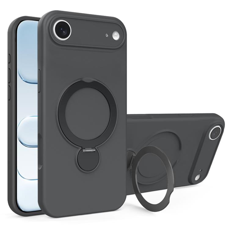 液体シリコンMagSafe対応ホルダースマホケース、iPhone 17 Pro Max用、iPhone 17 Pro用、iPhone 17用、iPhone Air用