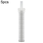 5個セットシャワーヘッド用PPコットン美肌用水フィルターカートリッジ 16.5 x 2.6cm