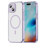 PCハイブリッドTPUエアバッグ衝撃吸収MagSafeスマホケース、iPhone 15用