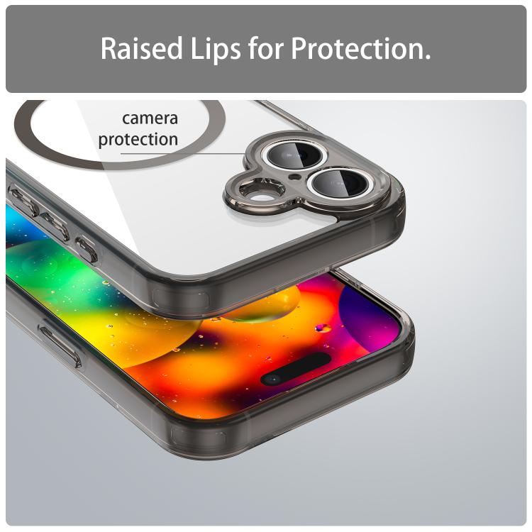 PCハイブリッドTPUエアバッグ衝撃吸収MagSafeスマホケース、iPhone 17e / 16e用、iPhone 17 Pro Max用、iPhone 17 Pro用、iPhone 17用、iPhone Air用、iPhone 16 Pro Max用、iPhone 16 Pro用、iPhone 16 Plus用、iPhone 16用、iPhone 15 Pro Max用