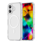 PCハイブリッドTPUエアバッグ衝撃吸収MagSafeスマホケース、iPhone 17e / 16e用、iPhone 17 Pro Max用、iPhone 17 Pro用、iPhone 17用、iPhone Air用、iPhone 16 Pro Max用、iPhone 16 Pro用、iPhone 16 Plus用、iPhone 16用、iPhone 15 Pro Max用