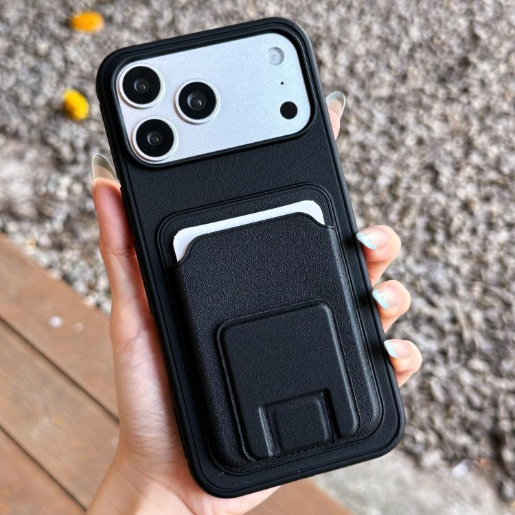 スクエア折りたたみカードバッグホルダースマホケース、iPhone 17 Pro Max用、iPhone 17 Pro用、iPhone 17用、iPhone Air用、iPhone 16 Pro Max用、iPhone 16 Pro用