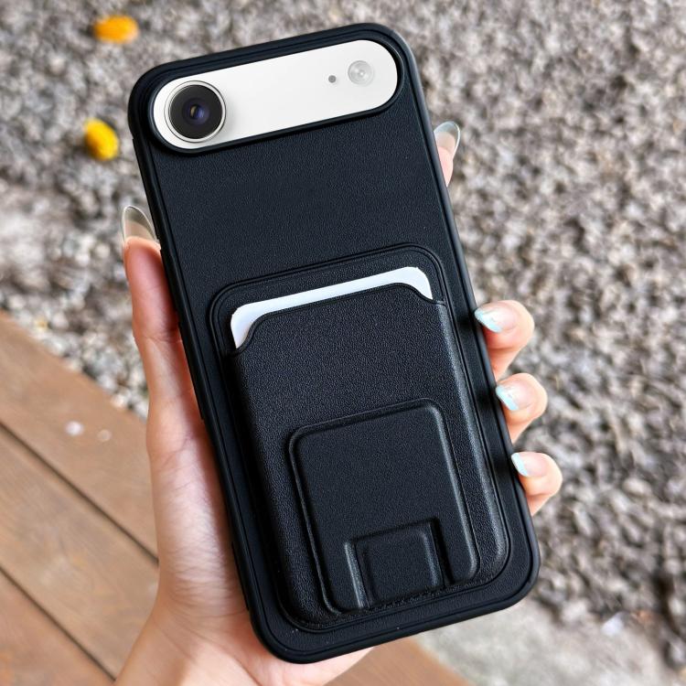 スクエア折りたたみカードバッグホルダースマホケース、iPhone 17 Pro Max用、iPhone 17 Pro用、iPhone 17用、iPhone Air用、iPhone 16 Pro Max用、iPhone 16 Pro用