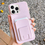 スクエア折りたたみカードバッグホルダースマホケース、iPhone 17 Pro Max用、iPhone 17 Pro用、iPhone 17用、iPhone Air用、iPhone 16 Pro Max用、iPhone 16 Pro用