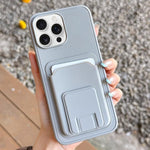 スクエア折りたたみカードバッグホルダースマホケース、iPhone 17 Pro Max用、iPhone 17 Pro用、iPhone 17用、iPhone Air用、iPhone 16 Pro Max用、iPhone 16 Pro用