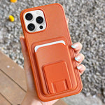 スクエア折りたたみカードバッグホルダースマホケース、iPhone 17 Pro Max用、iPhone 17 Pro用、iPhone 17用、iPhone Air用、iPhone 16 Pro Max用、iPhone 16 Pro用