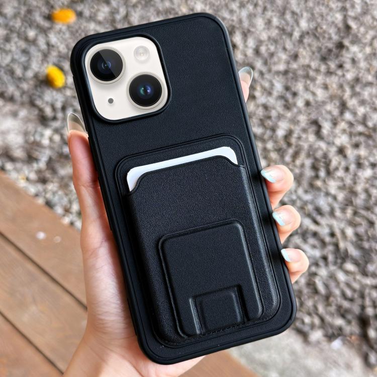 スクエア折りたたみカードバッグホルダースマホケース、iPhone 16 Plus用、iPhone 16用、iPhone 15 Pro Max用、iPhone 15 Pro用、iPhone 15 Plus用、iPhone 15用