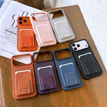 Square Folding Card Bag Holder Phone Case, For iPhone 14 Plus, For iPhone 14, For iPhone 14 Pro, For iPhone 14 Pro Max, For iPhone 13 Pro Max, For iPhone 13 Pro
