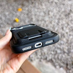 スクエア折りたたみカードバッグホルダースマホケース、iPhone 16 Plus用、iPhone 16用、iPhone 15 Pro Max用、iPhone 15 Pro用、iPhone 15 Plus用、iPhone 15用