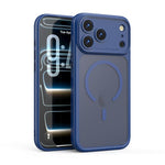 Precision Hole PC Transparent Shockproof Magnetic Phone Case, For iPhone 17 Pro Max, For iPhone 17 Pro