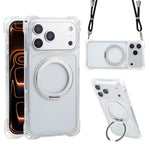 XDcaseピボットスタンド四隅穴磁気スマホケース、ストラップなし、iPhone 17 Pro Max用、iPhone 17 Pro用