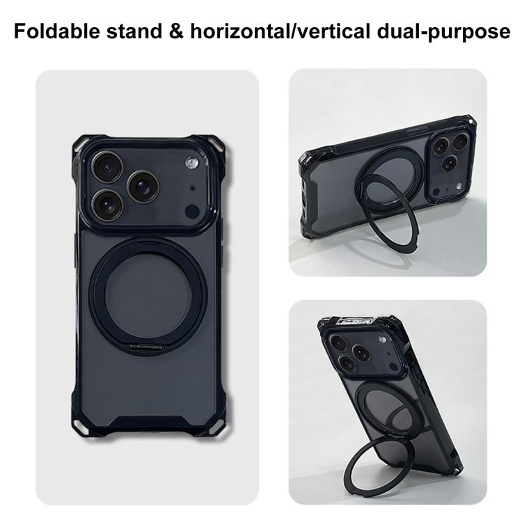 XDcaseピボットスタンド四隅穴磁気スマホケース、ストラップなし、iPhone 17 Pro Max用、iPhone 17 Pro用