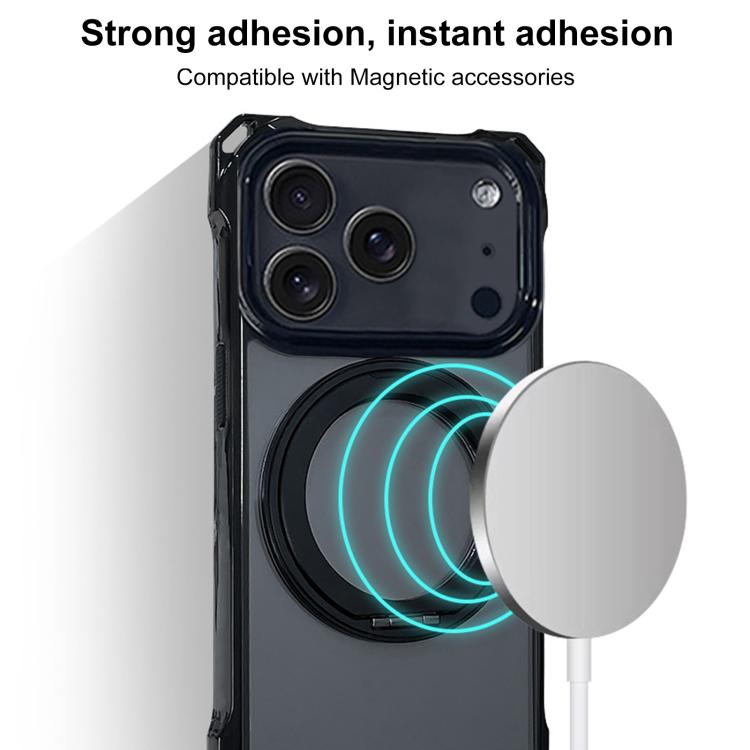XDcaseピボットスタンド四隅穴磁気スマホケース、ストラップなし、iPhone 17 Pro Max用、iPhone 17 Pro用