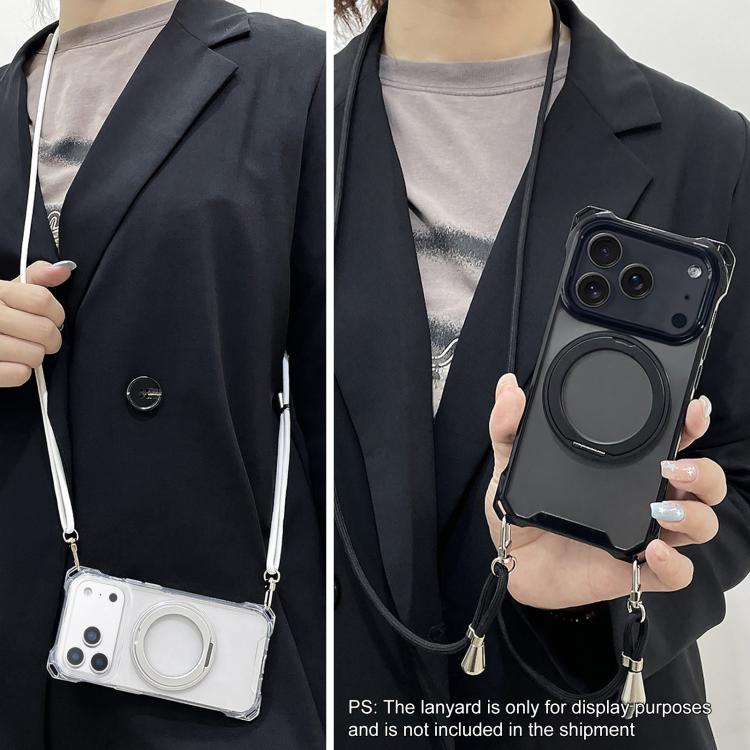 XDcaseピボットスタンド四隅穴磁気スマホケース、ストラップなし、iPhone 17 Pro Max用、iPhone 17 Pro用