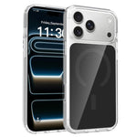 カラフルハードPCハイブリッドソフトTPU磁気スマホケース、iPhone 17 Pro Max用、iPhone 17 Pro用、iPhone 17用
