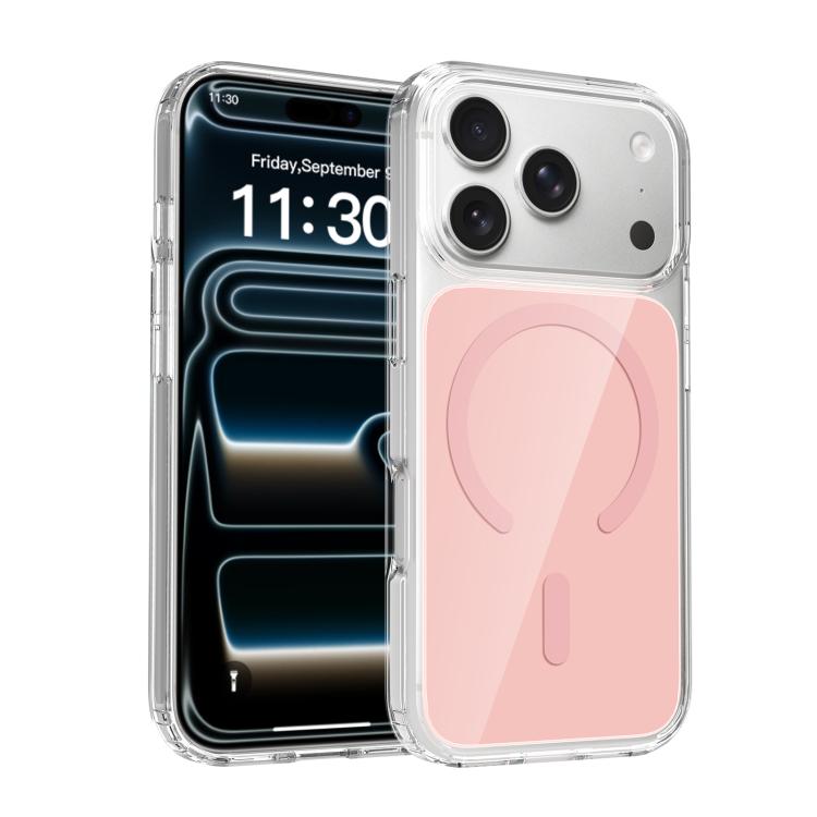 カラフルハードPCハイブリッドソフトTPU磁気スマホケース、iPhone 17 Pro Max用、iPhone 17 Pro用、iPhone 17用