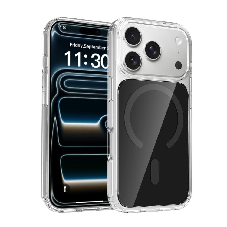 カラフルハードPCハイブリッドソフトTPU磁気スマホケース、iPhone 17 Pro Max用、iPhone 17 Pro用、iPhone 17用