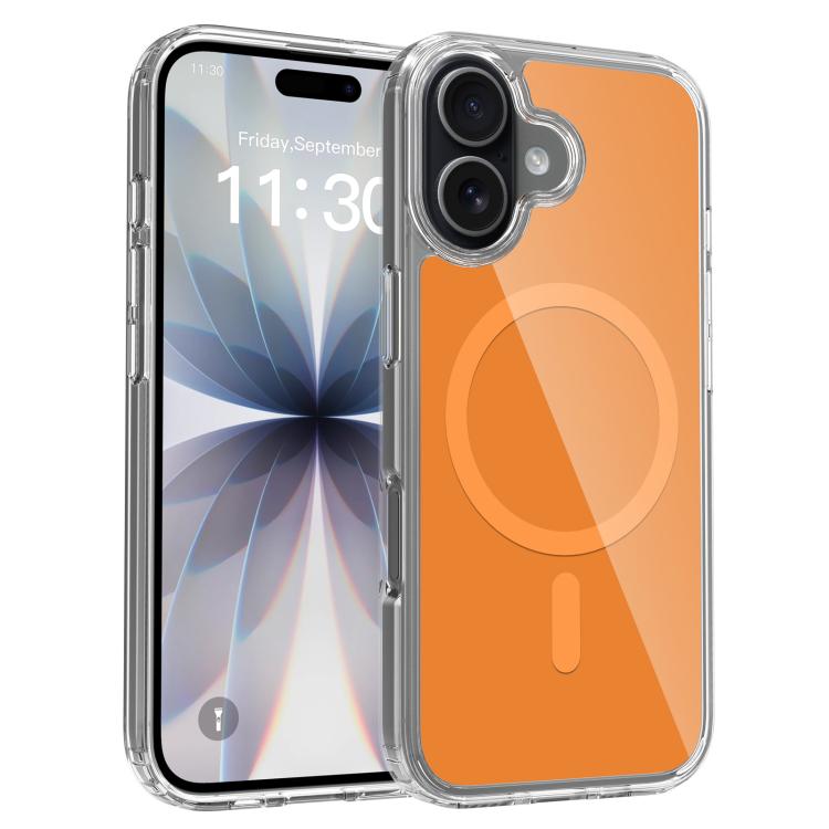 カラフルハードPCハイブリッドソフトTPU磁気スマホケース、iPhone 17 Pro Max用、iPhone 17 Pro用、iPhone 17用