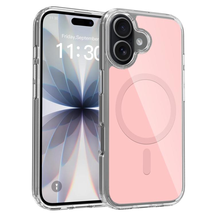 カラフルハードPCハイブリッドソフトTPU磁気スマホケース、iPhone 17 Pro Max用、iPhone 17 Pro用、iPhone 17用