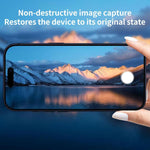 XDcase 2枚セット 一体型半透明フロストアクリルカメラレンズプロテクター、iPhone 17 Pro Max用、iPhone 17 Pro用