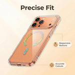 グリッター磁気 TPUスマホケース、iPhone 17 Pro Max用、iPhone 17 Pro用