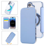超薄型磁気メッキ ヴィーガンレザー スマホケース、iPhone 17 Pro Max用、iPhone 17 Pro用、iPhone 17用、iPhone Air用、iPhone 16e用、iPhone 16 Pro Max用