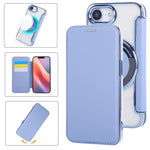 超薄型磁気メッキ ヴィーガンレザー スマホケース、iPhone 17 Pro Max用、iPhone 17 Pro用、iPhone 17用、iPhone Air用、iPhone 16e用、iPhone 16 Pro Max用