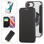 超薄型磁気メッキ ヴィーガンレザー スマホケース、iPhone 17 Pro Max用、iPhone 17 Pro用、iPhone 17用、iPhone Air用、iPhone 16e用、iPhone 16 Pro Max用