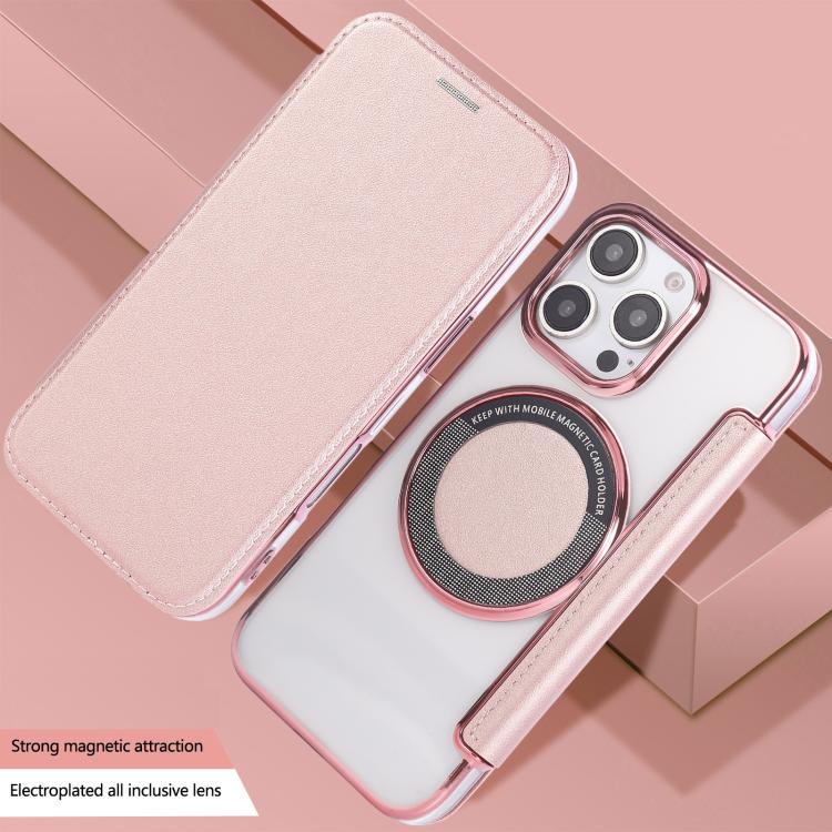 超薄型磁気メッキ ヴィーガンレザー スマホケース、iPhone 16 Pro用、iPhone 16 Plus用、iPhone 16用、iPhone 15 Pro Max用、iPhone 15 Pro用、iPhone 15 Plus / 14 Plus用