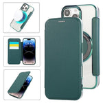 超薄型磁気メッキ ヴィーガンレザー スマホケース、iPhone 16 Pro用、iPhone 16 Plus用、iPhone 16用、iPhone 15 Pro Max用、iPhone 15 Pro用、iPhone 15 Plus / 14 Plus用
