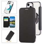 超薄型磁気メッキ ヴィーガンレザー スマホケース、iPhone 15用、iPhone 14 / 13用、iPhone 14 Pro用、iPhone 14 Pro Max用、iPhone 13 Pro Max用、iPhone 13 Pro用