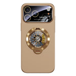 グレーズPCカメラ窓 ジャイロキックスタンド 磁気スマホケース、iPhone 17 Pro Max用、iPhone 17 Pro用、iPhone 17用、iPhone Air用、iPhone 16 Pro Max用、iPhone 16 Pro用