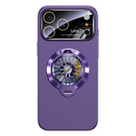 グレーズPCカメラ窓 ジャイロキックスタンド 磁気スマホケース、iPhone 17 Pro Max用、iPhone 17 Pro用、iPhone 17用、iPhone Air用、iPhone 16 Pro Max用、iPhone 16 Pro用